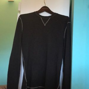 Waffle Knit Long Sleeve Shirt
